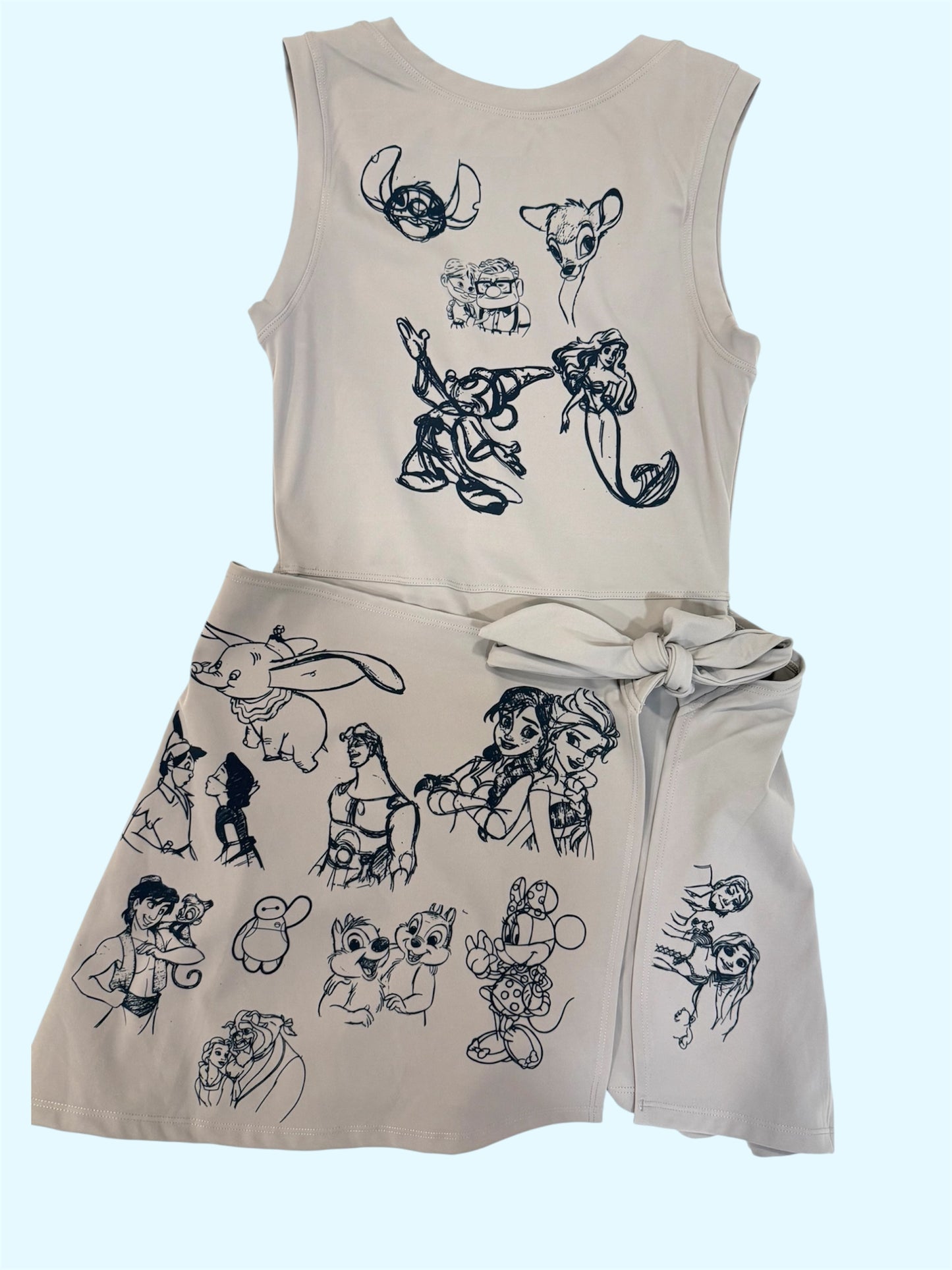 Sketch Athletic Dress
