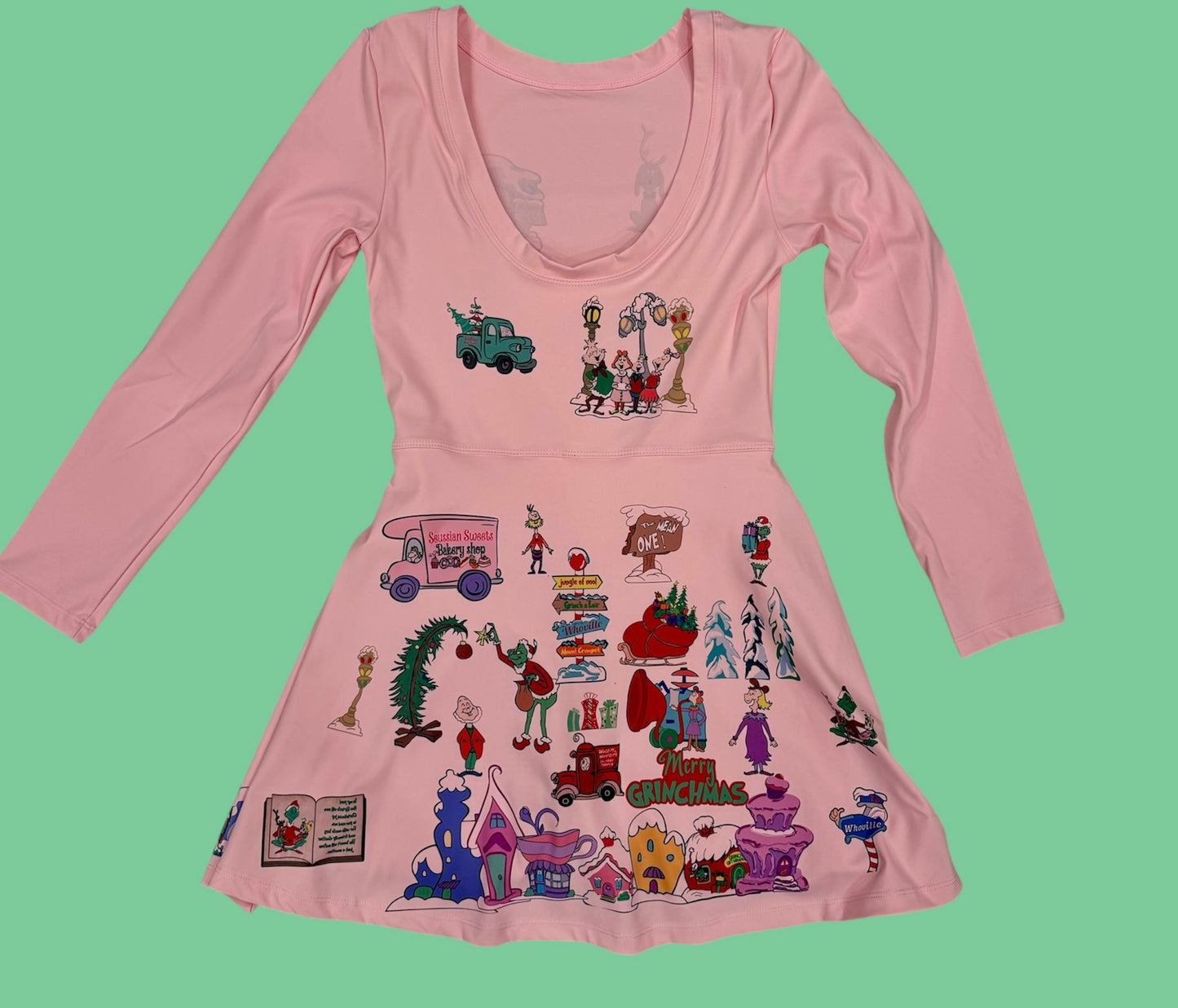 Grinchmas Athletic Dress