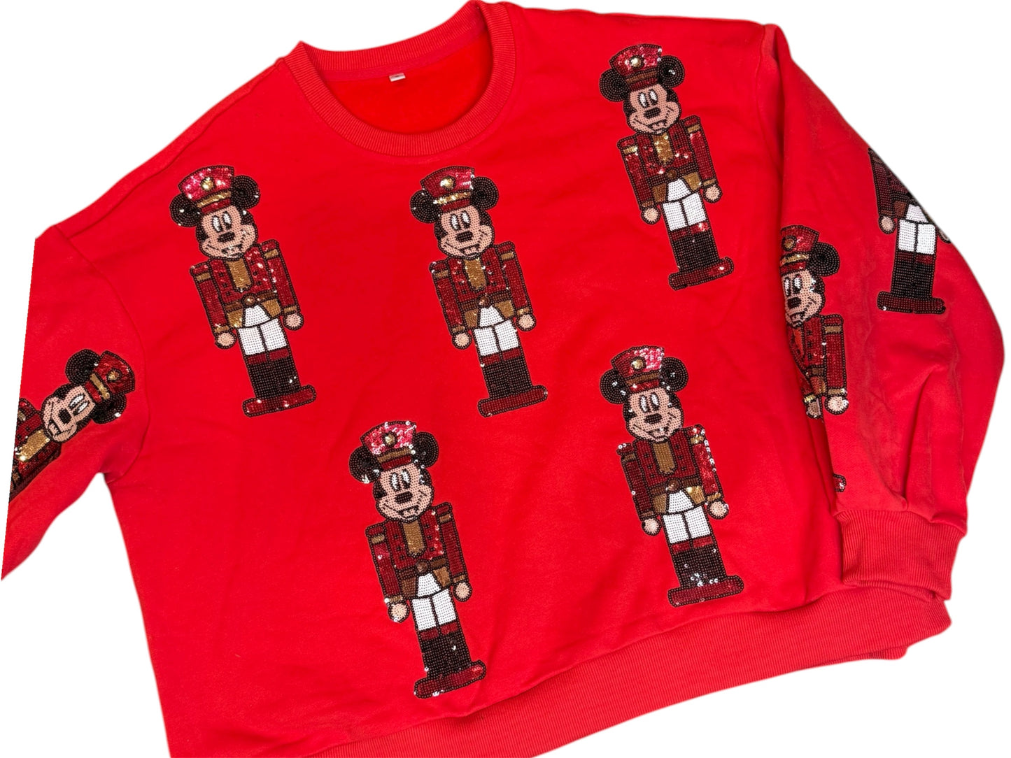 Ready to ship! Nutcracker Mickey Sequin Sweatshirt