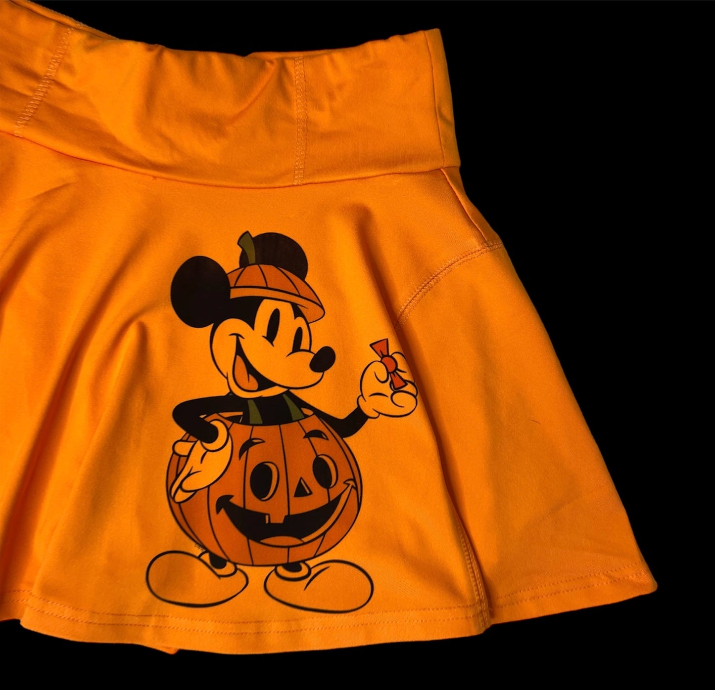 Mickey Pumpkin Skort