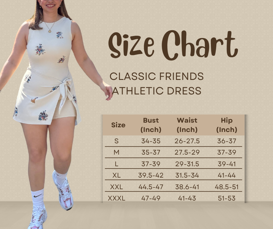 Classic Friends Athletic Dress