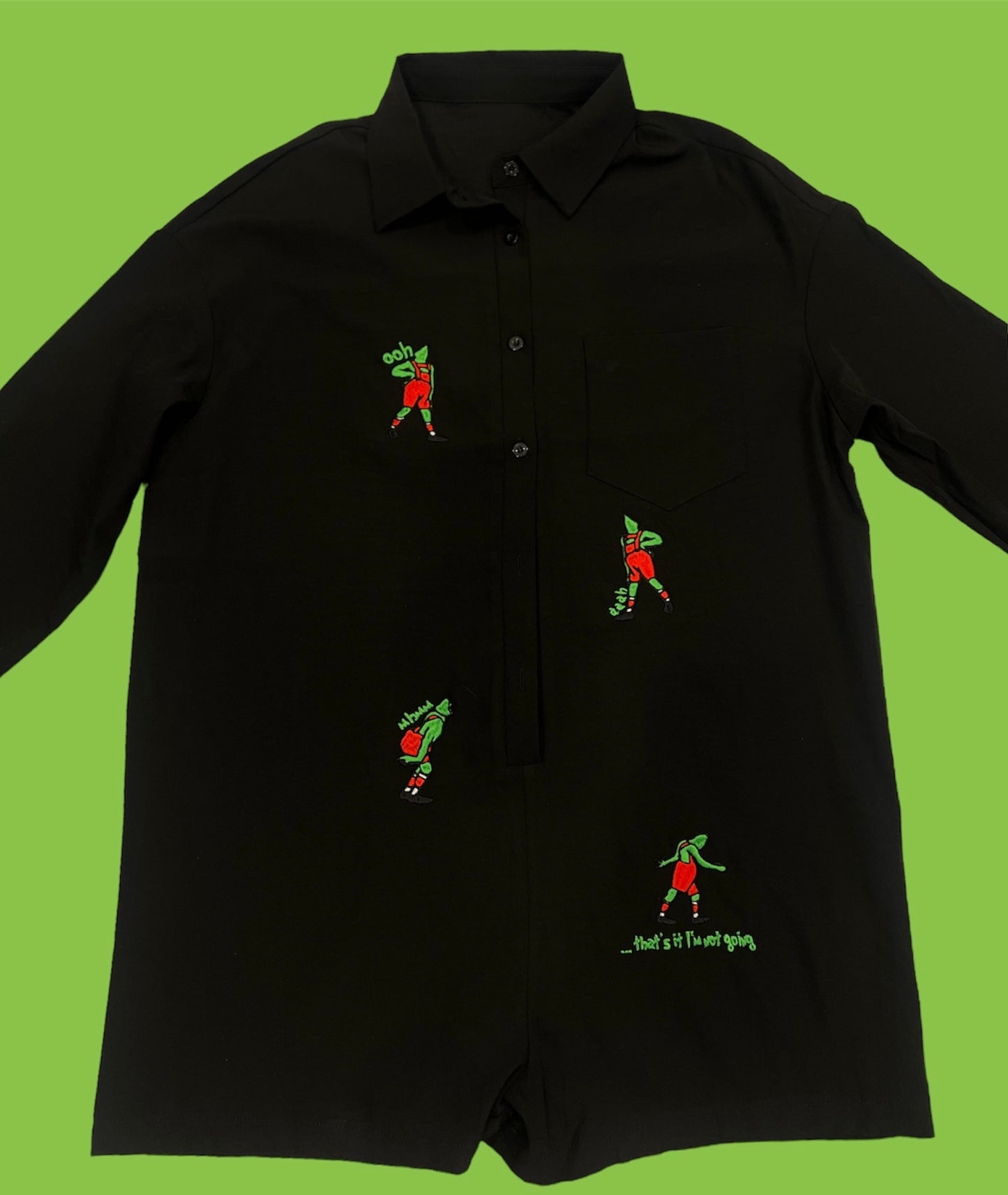 Grinch Romper