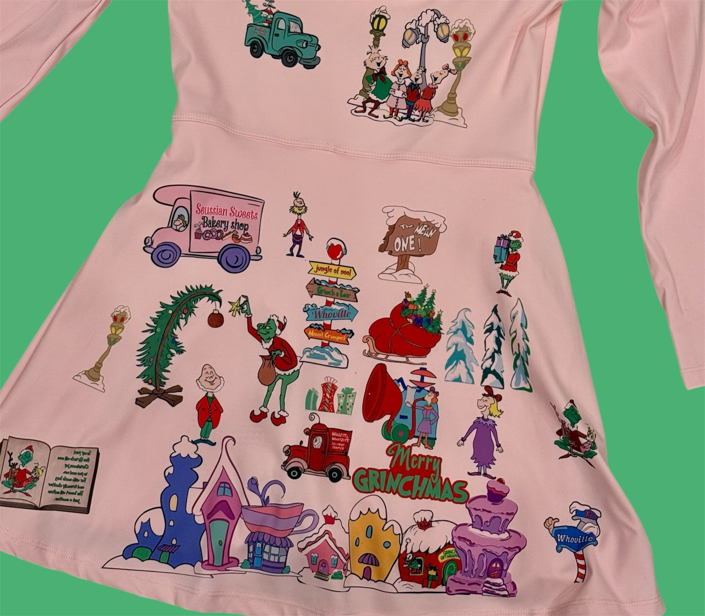 Grinchmas Athletic Dress