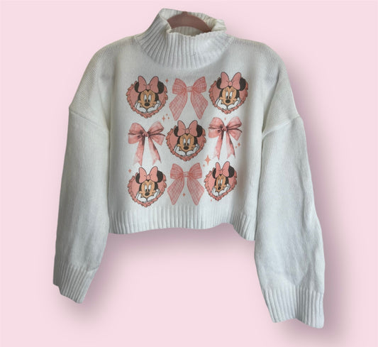 Minnie and Bows Sweater