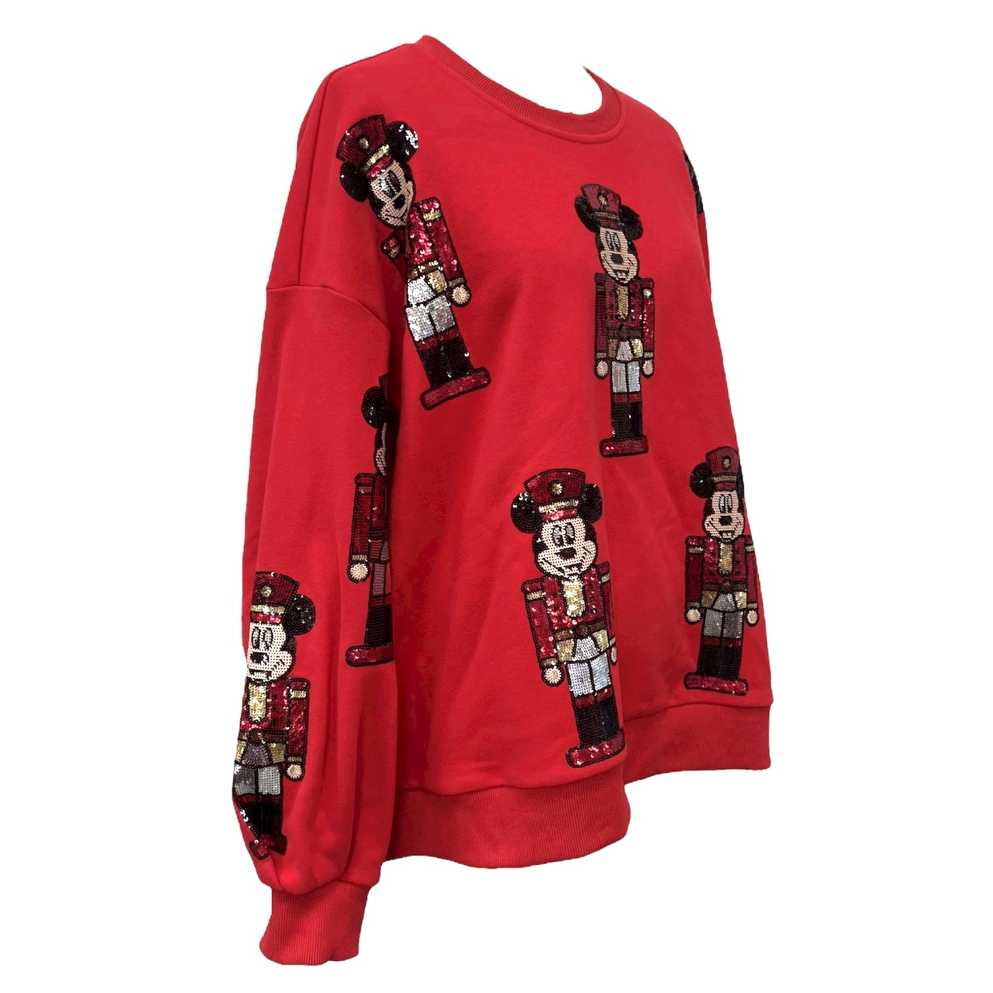 Ready to ship! Nutcracker Mickey Sequin Sweatshirt