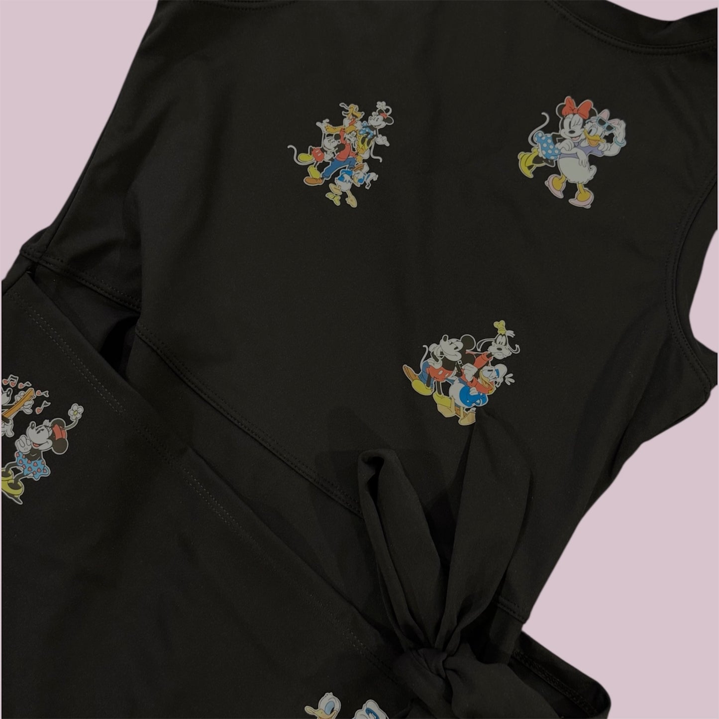 Black Classic Friends Athletic Dress