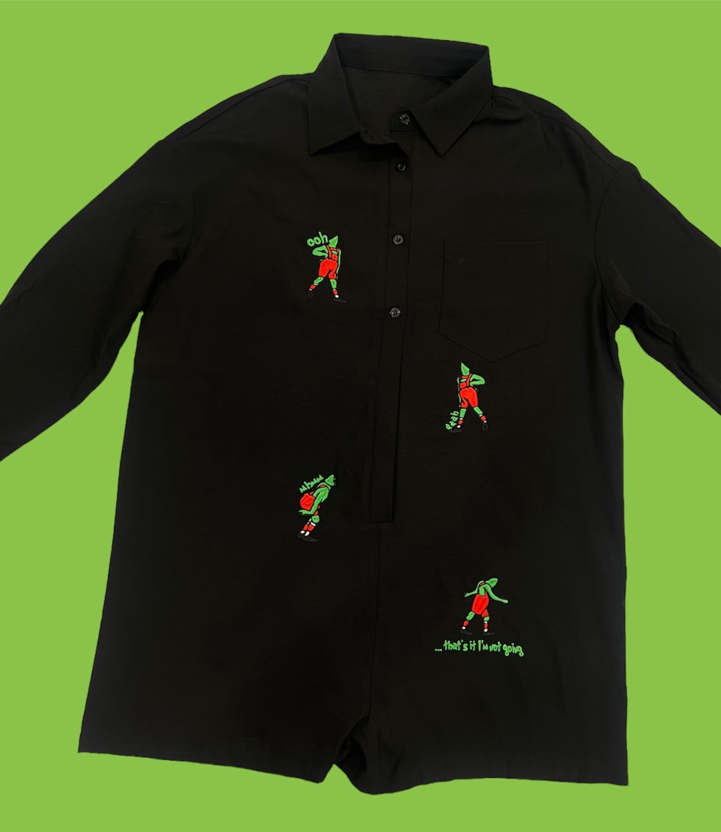 Grinch Romper