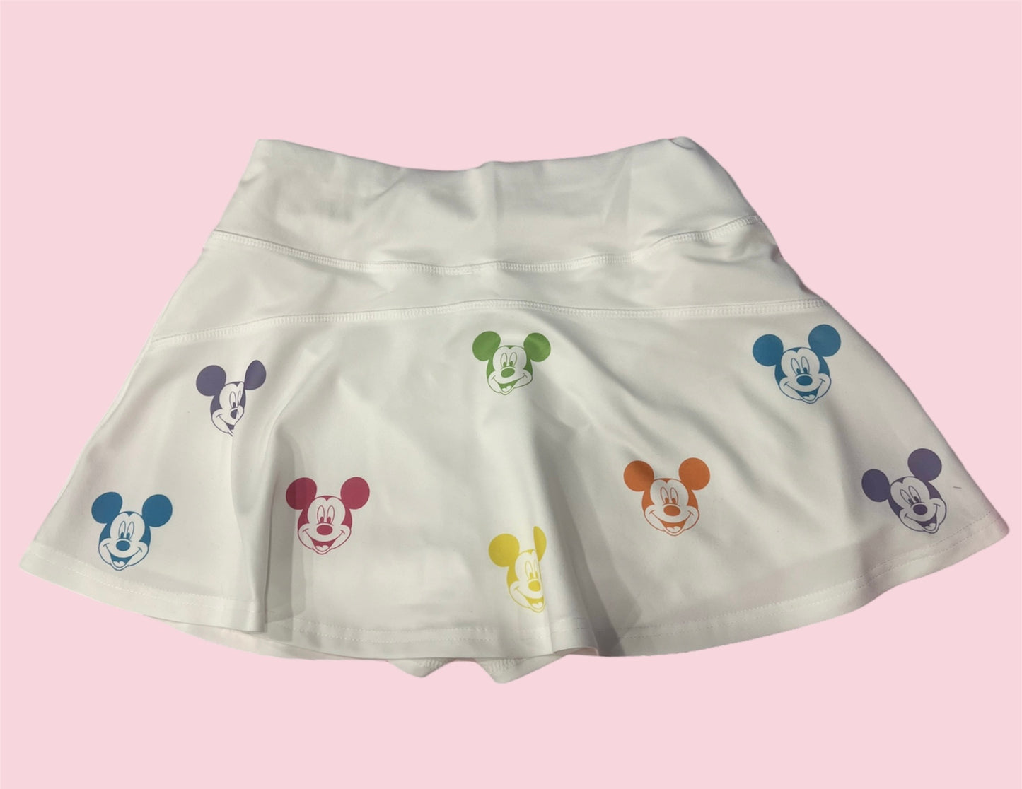 Mickey Colors Faces Skort