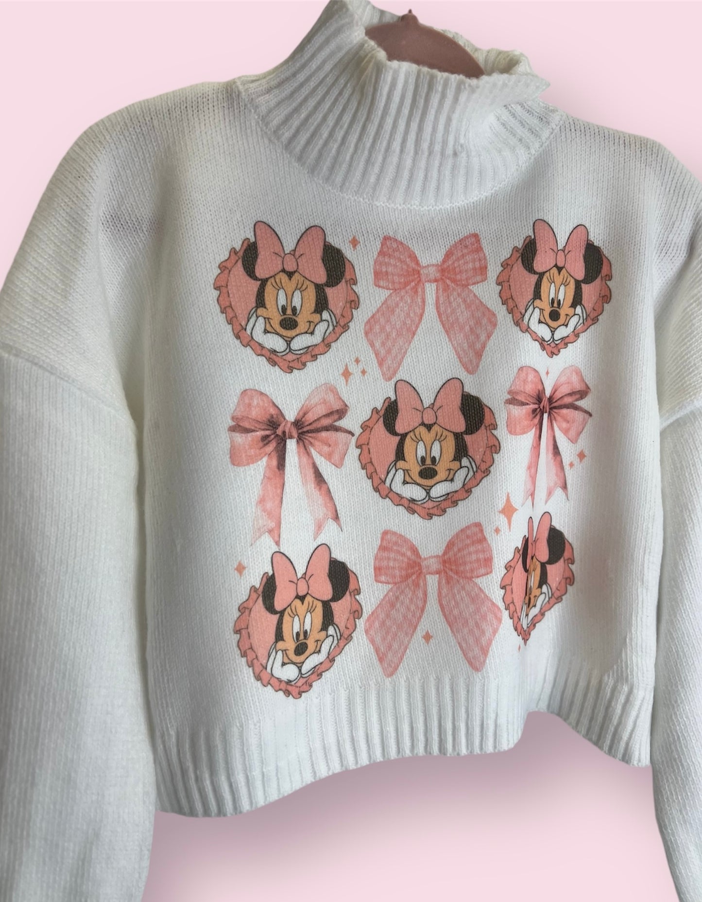 Minnie and Bows Sweater