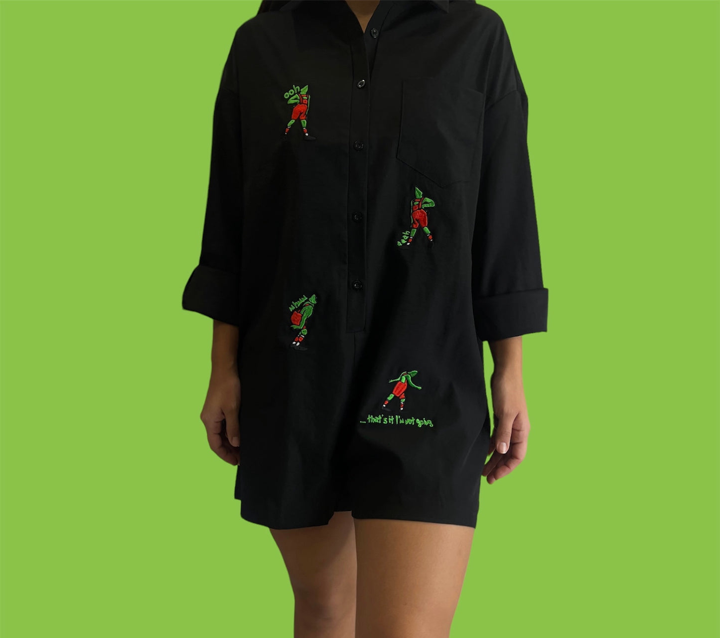 Grinch Romper