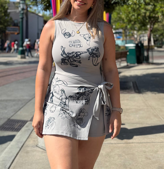 Sketch Athletic Dress