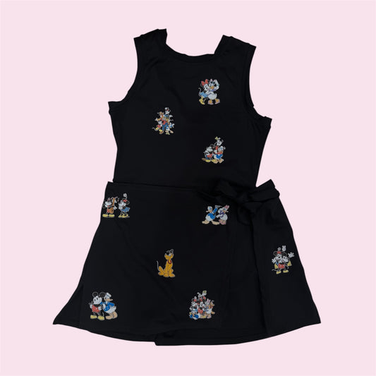 Black Classic Friends Athletic Dress