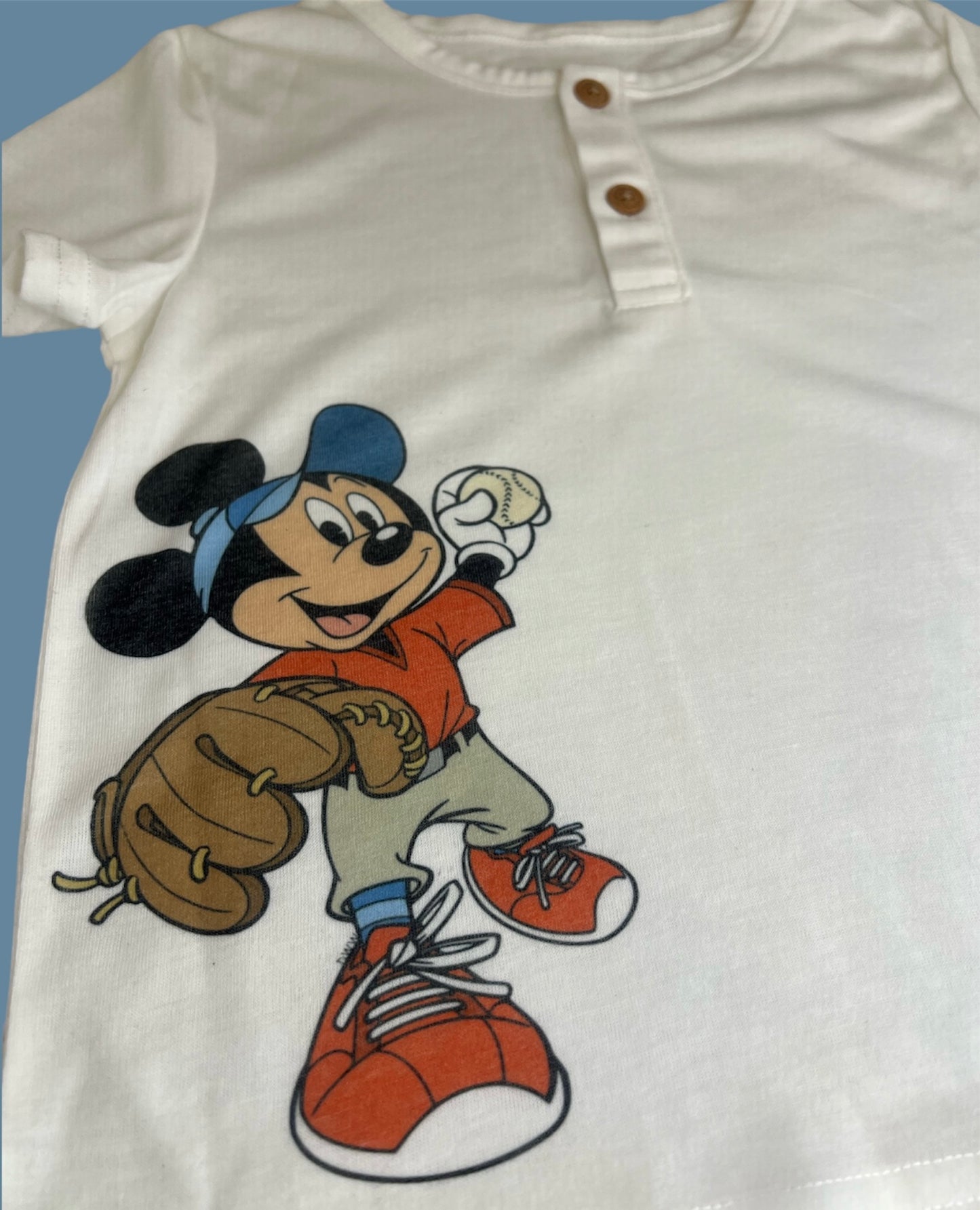 Mouse Baseball  Boy Tshirt