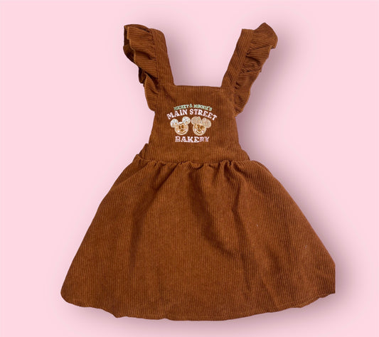 Main Street Bakery Girl Overall Dress