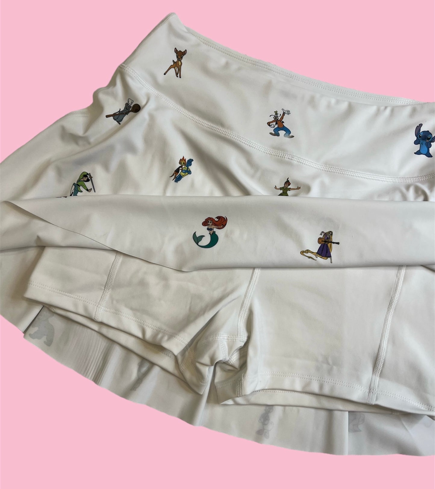 Characters Tennis Skort