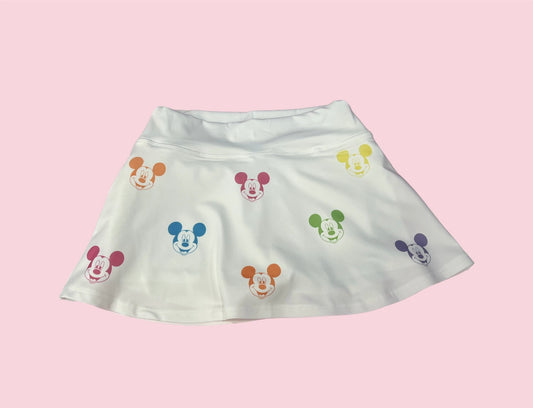 Mickey Colors Faces Skort