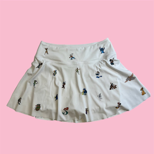 Characters Tennis Skort